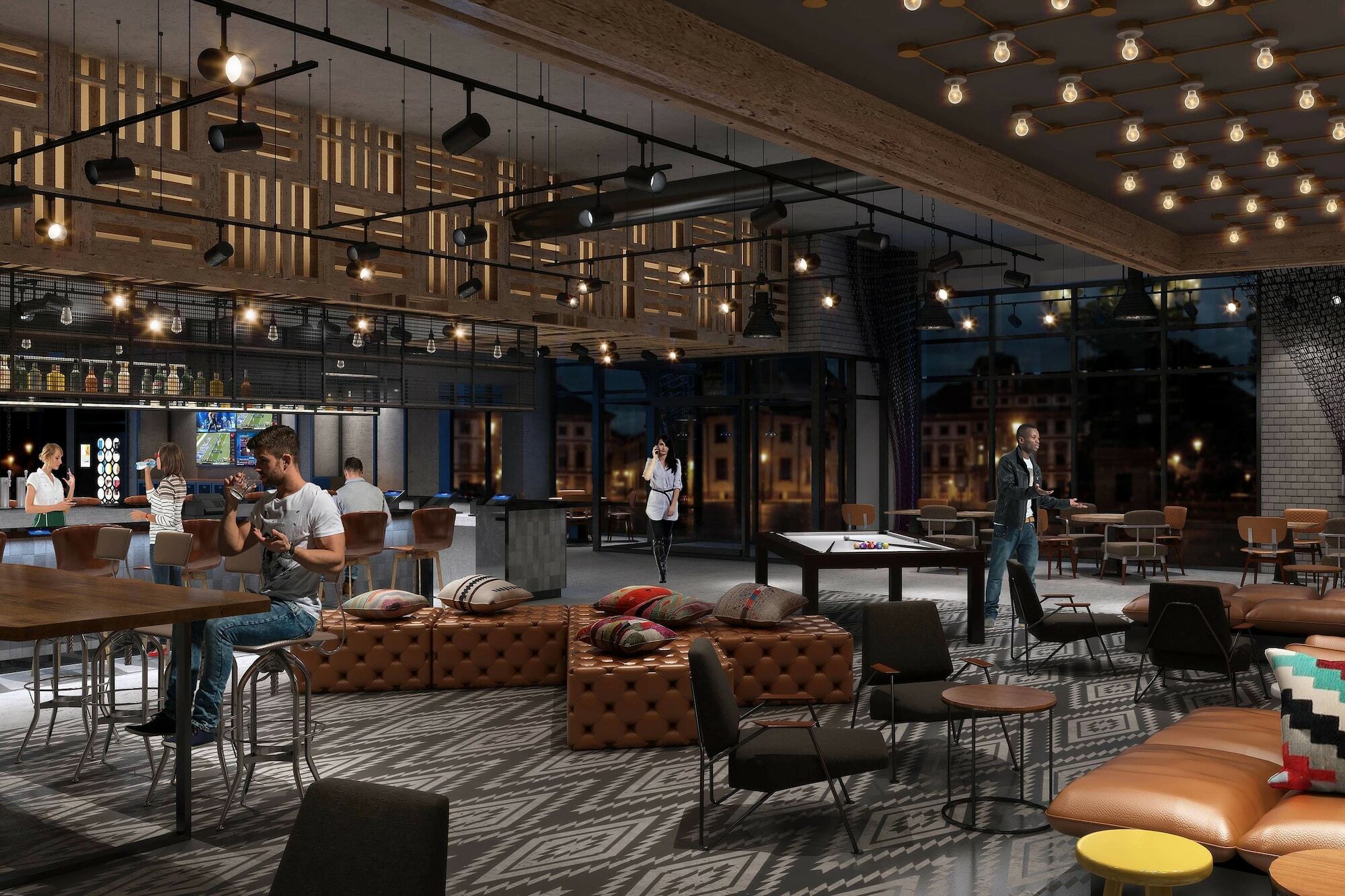 Moxy Atlanta Midtown Otel Dış mekan fotoğraf